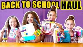 Back To School Supplies Haul 2017! (Haschak Sisters)