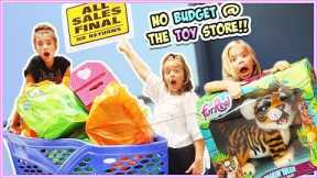 NO BUDGET AT TOYS R' US!! WE BOUGHT THE WHOLE STORE!!