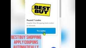Apply discount coupons automatically for Best Buy while shopping online