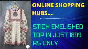 stich embellished viscos shirt | online shopping hubs