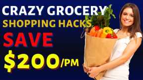 How To Save Money On Groceries With 10 CRAZY Shopping Hacks (2023)