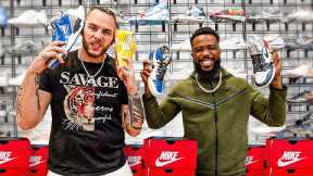 Sneaker Shopping With CRSWHT From The Hooligans In New York!