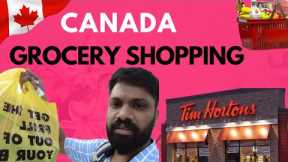 FIRST GROCERY SHOPPING IN CANADA | GROCERY SHOPPING AT NO FRILLS | CANADA MALAYALAM VLOG | TRENDING