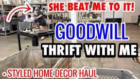 She beat me to it!! THRIFT WITH ME at GOODWILL + I have a STYLED THRIFT HAUL