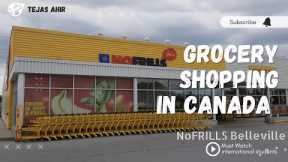 Vlog of Grocery Shopping with price in Canada, Belleville by Tejas Ahir...(Fun Vlog)