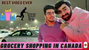 GROCERY SHOPPING IN CANADA | INTERNATIONAL STUDENTS IN CANADA || 2021 || NAMY VLOGS || PRICE
