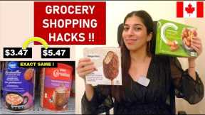 GROCERY Shopping HACKS that will SAVE your MONEY 🇨🇦🤔 | INFLATION in CANADA | Sangz Stories | Vlog