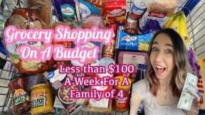 GROCERY SHOPPING ON A BUDGET | 2022