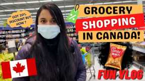 INDIANS DOING GROCERY SHOPPING IN -45 IN CANADA