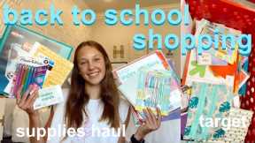 BACK TO SCHOOL SHOPPING 2022 | freshman year school supplies haul