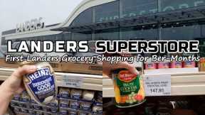 Landers Superstore First Landers Grocery Shopping for Ber-Months Pre-Christmas Haul Vlog