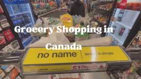 No Talking Grocery Shopping | Canadian Grocery Prices | Japanese Restaurant | Relaxing Sunset