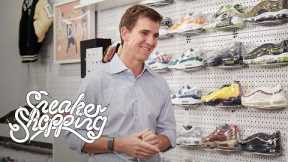 Eli Manning Goes Sneaker Shopping With Complex