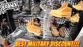 THIS SNEAKER STORE IN THE BRONX GIVES THE BEST MILITARY DISCOUNT