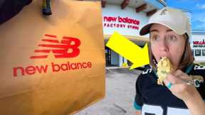 CRAZY NEW BALANCE FACTORY STORE SNEAKER DEALS & Cheating On WAFFLE HOUSE!