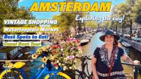 SHOPPING THE WATERLOOPLEIN MARKET | Exploring Amsterdam | Antique Shopping | We Found A KEEPER!