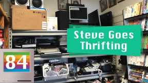 Steve Goes Thrifting #1: Electronics, Laserdiscs, and Computers, Oh My!
