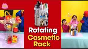 Fun Review on Rotating Cosmetic Rack Transparent Make-Up Organizing Storage Tower [Pakupakiss]