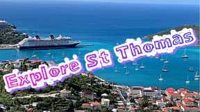 St Thomas Tour & Shopping - Disney Fantasy Excursion