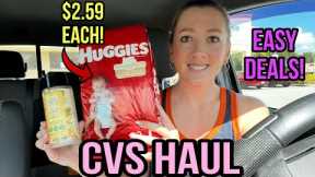 CVS Haul - Huggies For $2.59 each! Tons of EASY DEALS! 11/6-12/22