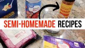 SEMI-HOMEMADE RECIPES and SHORTCUTS for EASY MEALS // This shortcut ingredient is a game changer!