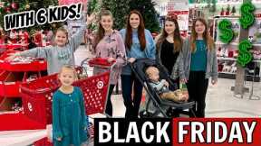 CRAZY BLACK FRIDAY SHOPPING WITH OUR 6 KIDS!
