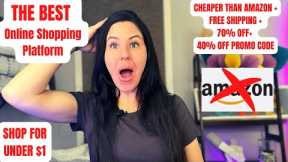 BEST Online Shopping Platform {Cheaper Than Amazon} Must Haves Under $1 & FREE SHIPPING #TEMUREVIEW