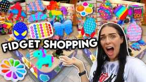 Fidget Toy Shopping at The Mall!🤑💰*Extreme NO BUDGET Challenge*