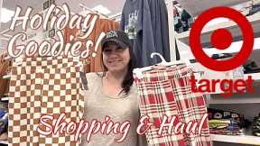 Target Shopping, Haul And Holiday Goodies Vlog | Saving Money At Target!
