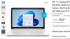 How to buy HP Laptop 11 generation from Amazon 25% discount