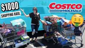Shop With Me! Large Family Grocery Haul | Costco