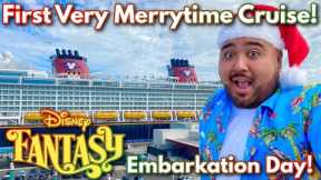 Disney Fantasy Very Merrytime Western Caribbean Cruise 2022! Disney Cruise Line Embarkation Day 2022