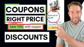 How to Price Your Product on Amazon, Use Amazon FBA Coupons & Discounts to Increase Sales for Launch