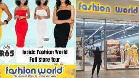Fashion world full store tour | Affordable Fashion| South African YouTuber| Namolinah