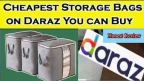 cheapest storage Bags organiser,  daraz online shopping,honestly review