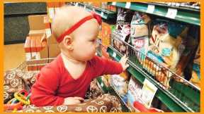Funny Baby Go For Shopping For The First Time || Fails In Seconds