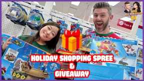 Holiday Shopping Spree Vlog + GIVEAWAY - Super Kit & Krysta 64