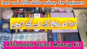 Affordable makeup products| Affordable bridal makeup kit| Cheap branded makeup |Makeup shopping haul