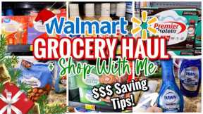 WALMART SHOP WITH ME + GROCERY HAUL | PLUS A MONEY SAVING TIP | GROCERY HAUL + MEAL PLAN