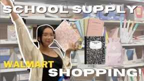 SCHOOL SUPPLY SHOPPING 2022 AT WALMART **affordable supplies + GIVEAWAY
