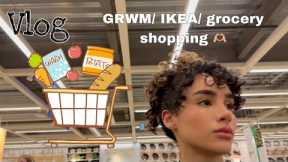 Vlog: GRWM/ ikea/ grocery shopping in a new supermarket 🫶🏼