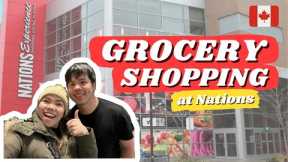 GROCERY SHOPPING AT NATIONS TORONTO | Filipino Food & Filipino Grocery in Canada | Pinoy in Canada