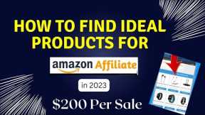 How to Find Amazon Ideal Products for Affiliate Marketing Website | Amazon Affiliate Program #amazon