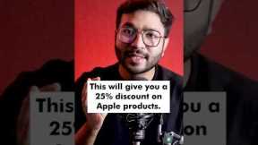 How to Get Huge Discounts on Apple Products ? #shorts