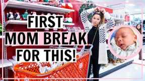 FIRST TIME LEAVING MY BABY! CHRISTMAS DECOR SHOPPING 2019! SHOP WITH ME 3 STORES | Alexandra Beuter