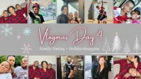 Vlogmas Day4 | Served Raw Food!!Holiday Shopping + Family Outing | #vlogmas2022
