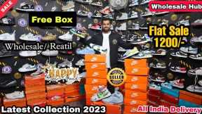 Cheapest 7A Shoes Market in Delhi | Only 1200/- |Wholesale/Retail | Wholesale Hub Shastri Nagar#2023