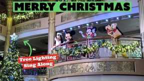 Very Merrytime Disney Cruise (Christmas Tree Lighting | Animator’s Palate | Tiffany’s Birthday)