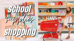 school supplies shopping + HAUL 2021! | college student essentials