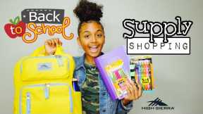 Back to School Supply Shopping Haul (Junior Year) | LexiVee03